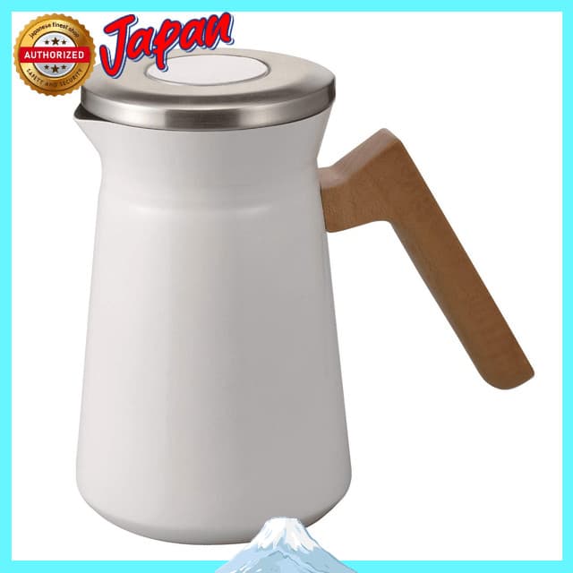 HARIO Simpli HARIO Garrafa Térmica de Aço Inoxidável com Isolamento a Vácuo