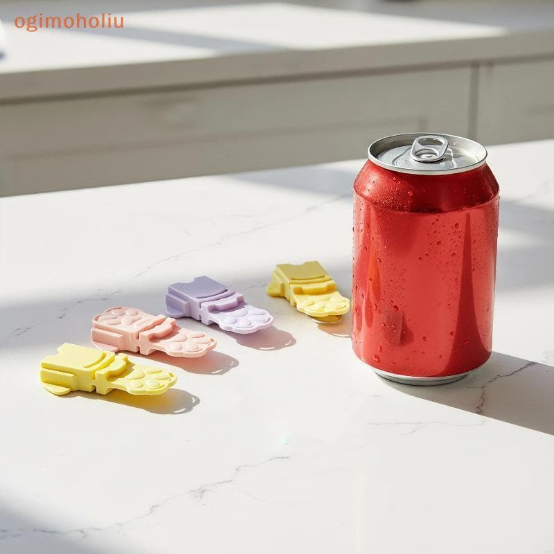 [GMH] 1/5 Pcs Simples Macaron Colorido Abridor De Latas Portátil Reutilizável Resistente A Riscos Ferramenta De Cozinha