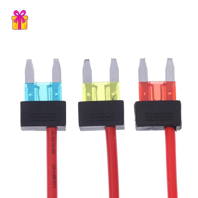 [INTH] 1 Pc Suporte Para Fusível de Carro Add-a-circuit TAP Adaptador MINI ATM de Dispositivo de Segurança Simples 12V 1