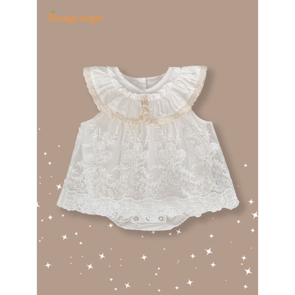 Macacão de bebê verão estilo fino bebê mês inteiro cem dias sem mangas bebê macacão saia verão roupas doces macacão