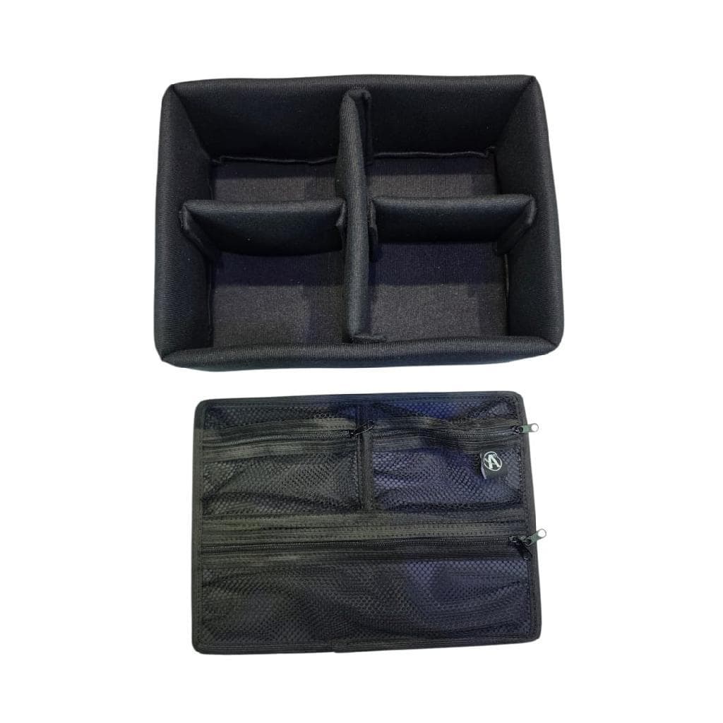 Kit Divisória e Organizador de tampa para Case MP0035 ATM Pro Preto
