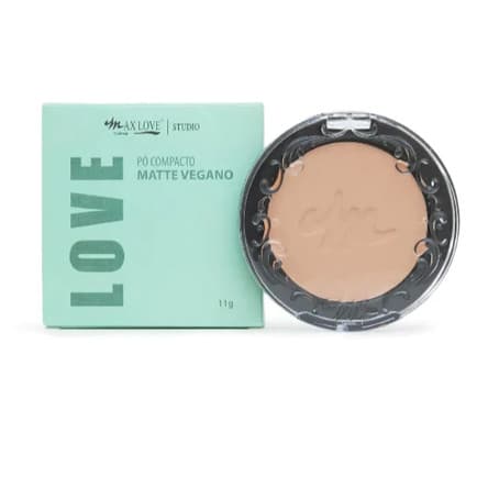 Pó Compacto 100% Vegano Max Love – Cor 45