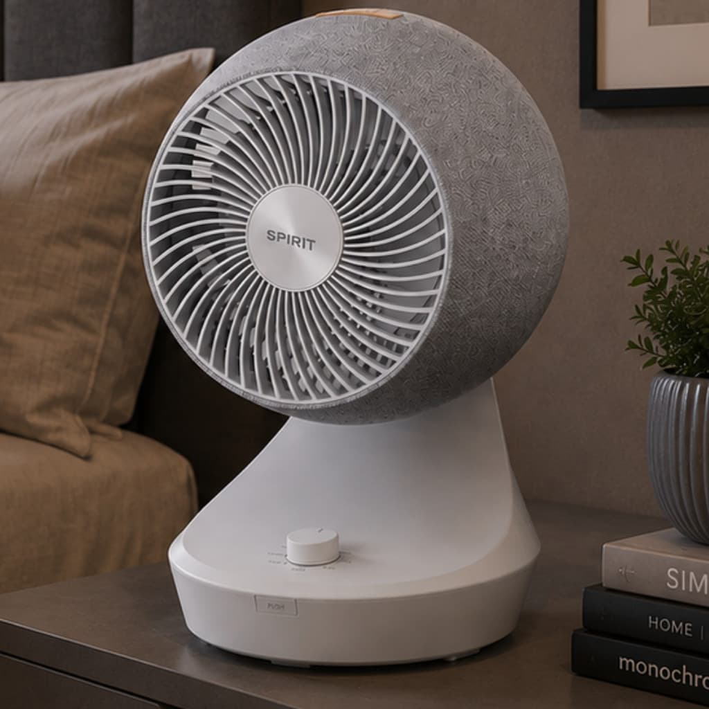 Circulador Para Escritório Orbit Spirit Branco Cinza 220v