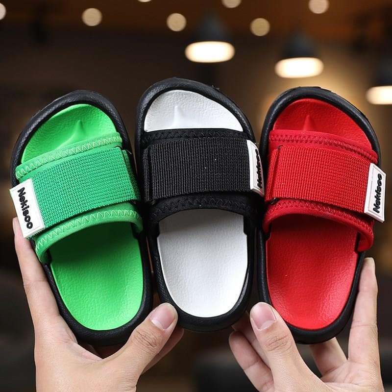 Meninas chinelos verão exterior Wear moda antiderrapante crianças Outing sandálias chinelos meninos verão 2024 crianças