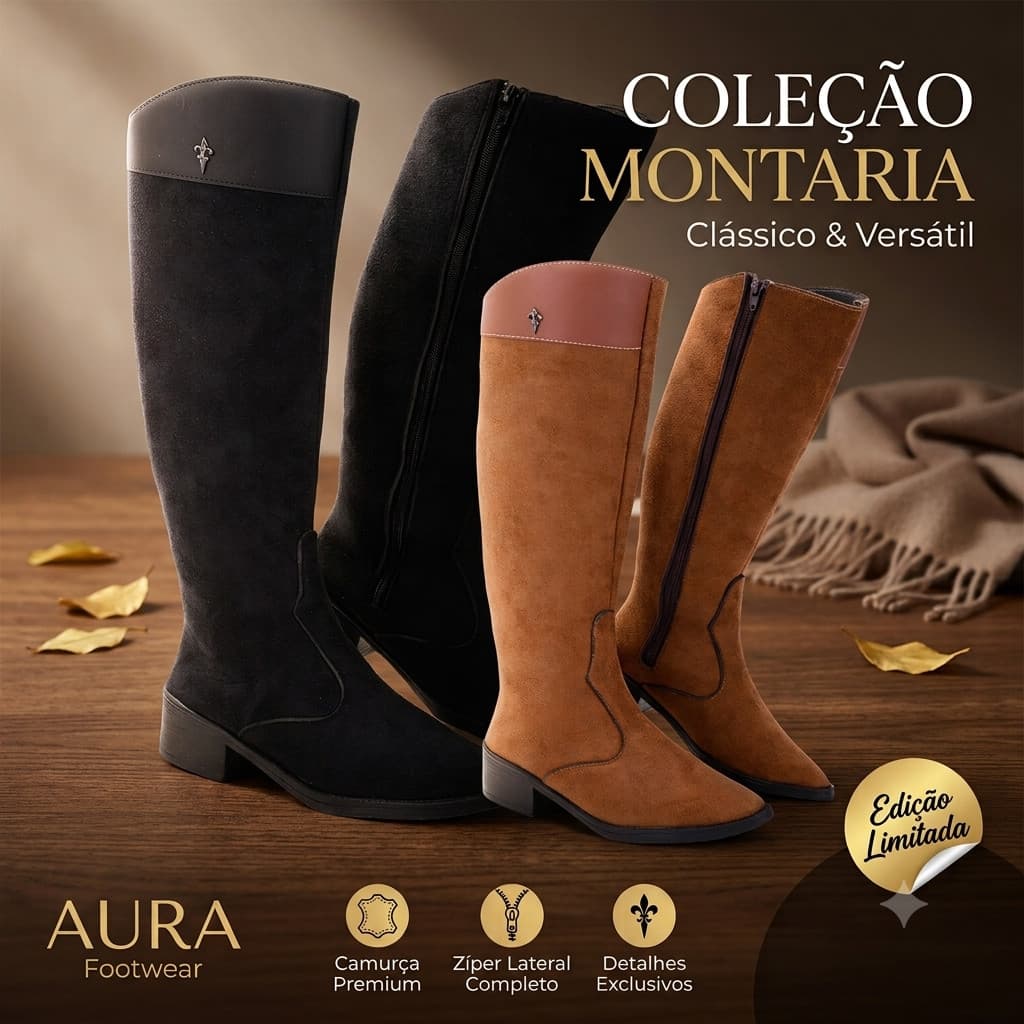 Bota Botina Texana Feminina - Moda Country Exclusiva bota cano alto