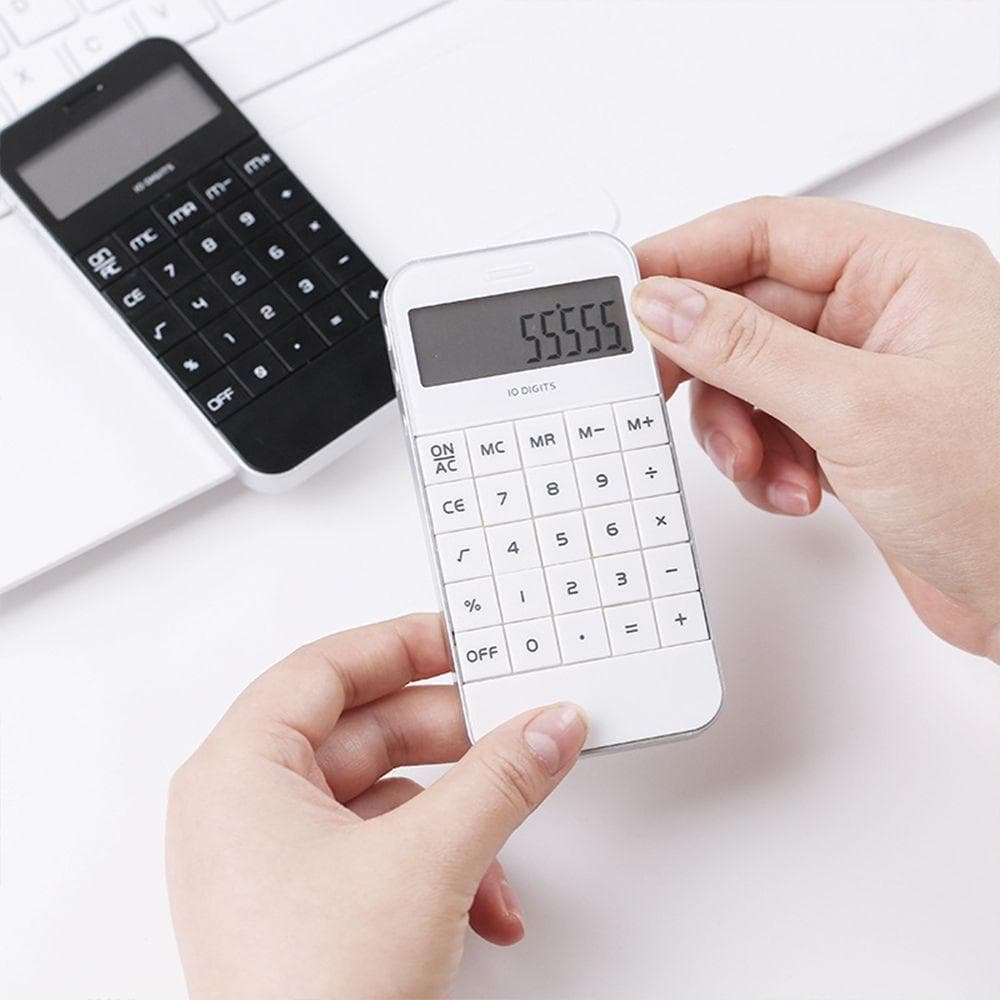 Calculadora De Dígitos Escritório Do Estudante Da Escola Universal Pocket Cheap White
