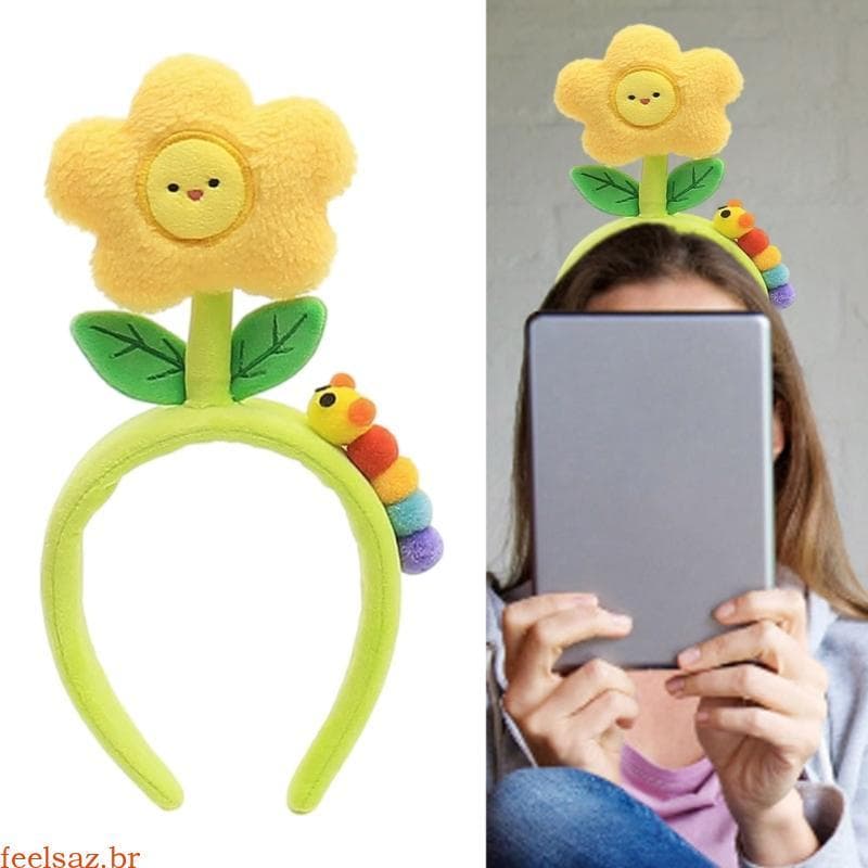 feelsaz Adorável Headbands Cosplay Criativo Headwear Hairbands Maquiagem Lavagem Rosto Aniversário Pa
