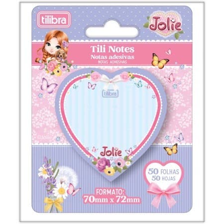Tili Notes Coração Jolie  - Tilibra