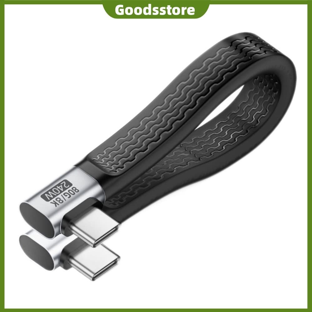 Cabo Plano Macio Tipo C 240W 8K 60HZ Flexível USB4 Transferência De Dados De 80 Gbps [Goodsstore.br]