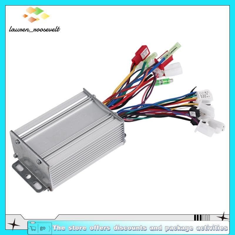Controlador De Motor Sem Escova Para Bicicleta Elétrica 36/48V 350W Scooters Elétricos Novo