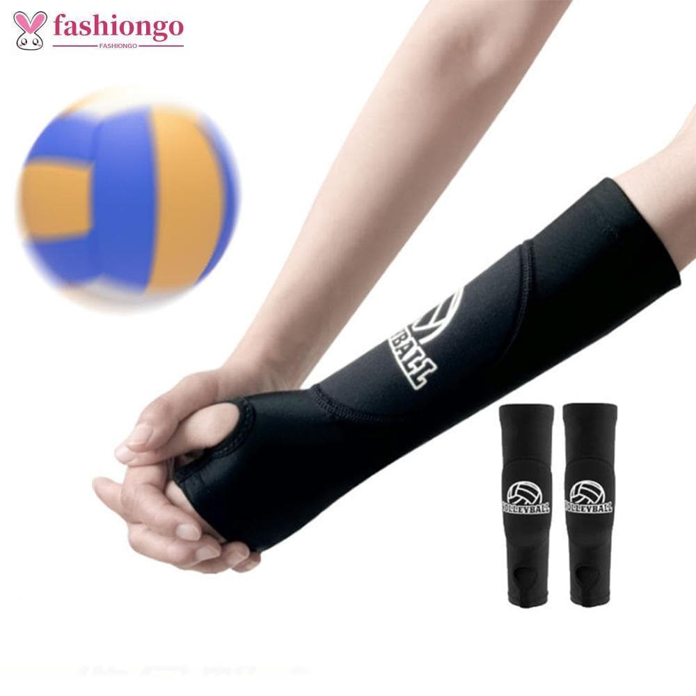 FASHIONGO 1 Par de Cotoveleiras Profissionais para Vôlei, Anticolisão, Respirável, para Exercícios e Fitness NNBO