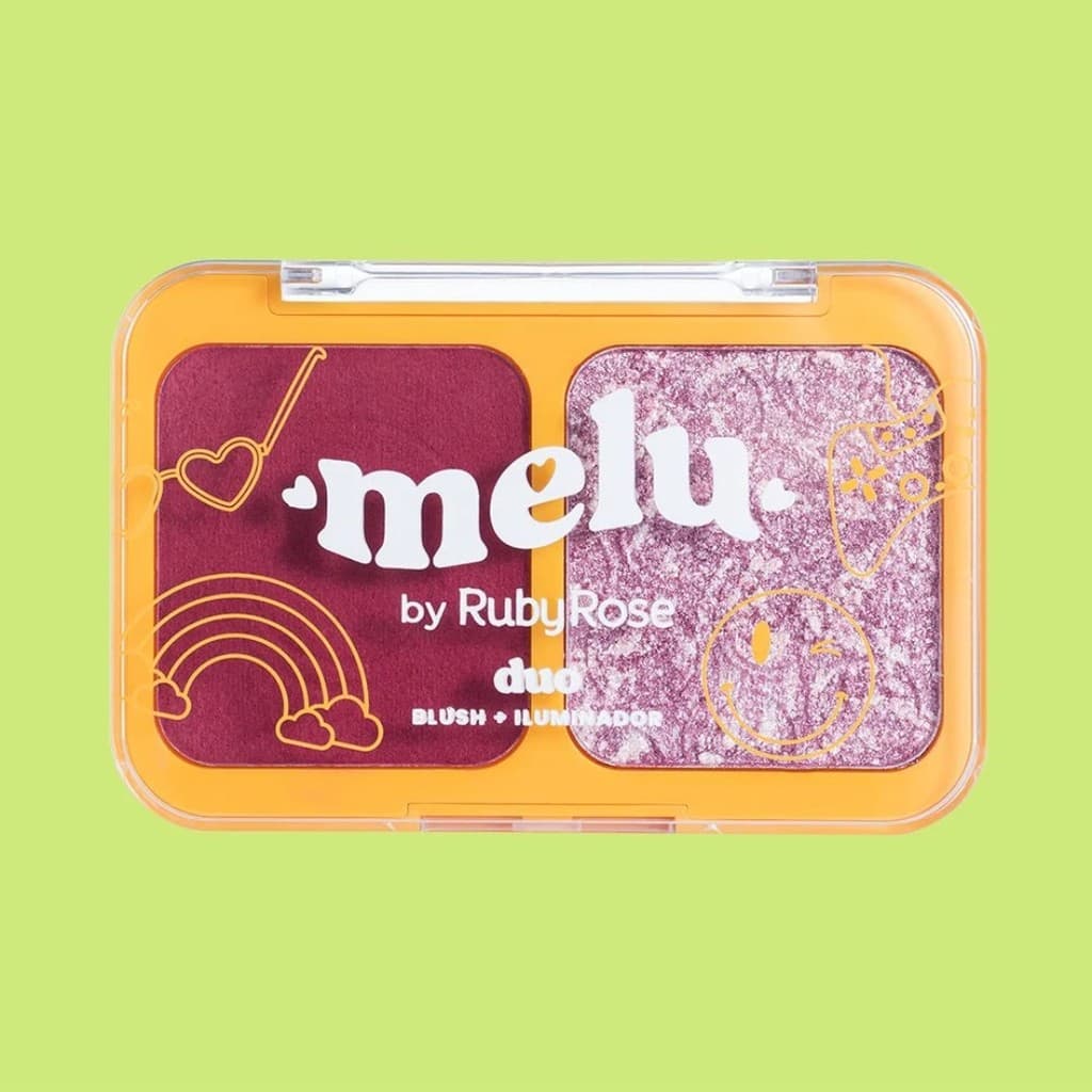 Duo Blush + Iluminador 6,85G - Rr1002 - Melu