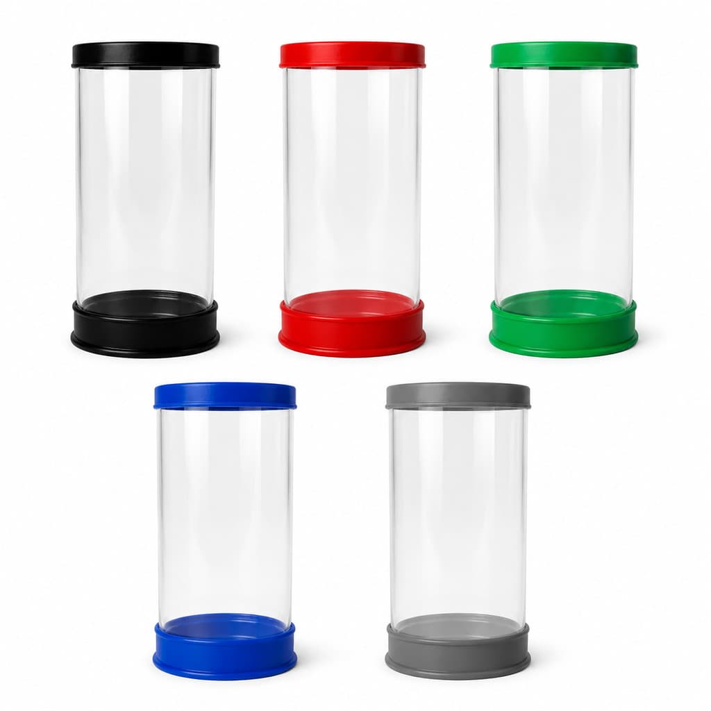 Copo Porta Vela 7 Dias Vidro Resistente Com Base Preta