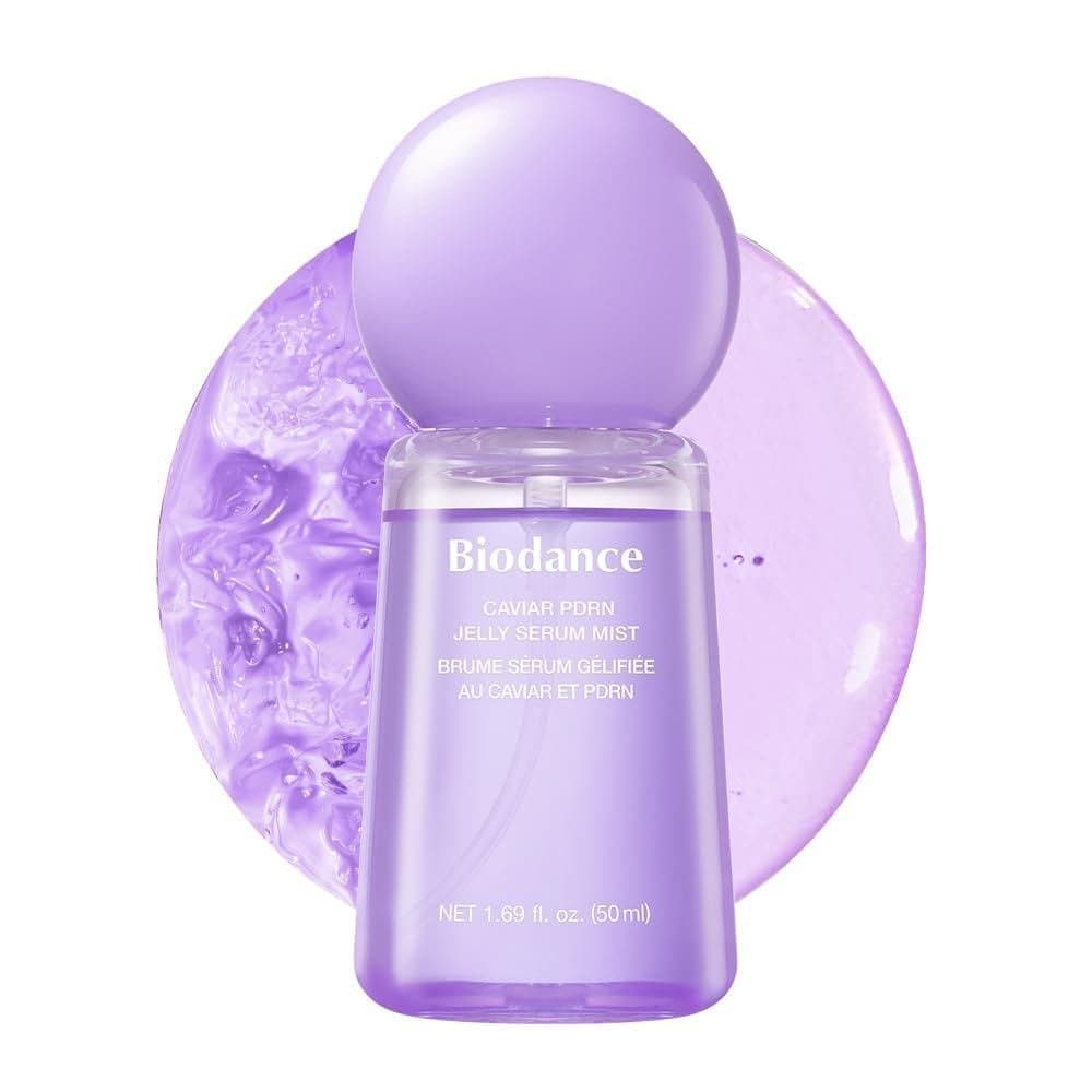 BIODANCE Caviar PDRN Jelly Serum Mist, Névoa Hidratante para o Rosto, Spray Revitalizante e Iluminador para o Rosto, Hid