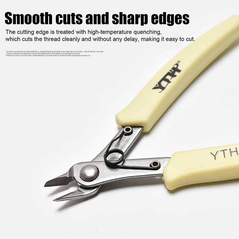 Alicate De Corte Diagonal Nipper Lado Snip Cabo Cortador De Fio Braçadeira YTH-23 Mini Cortadores De Ferramenta Manual E