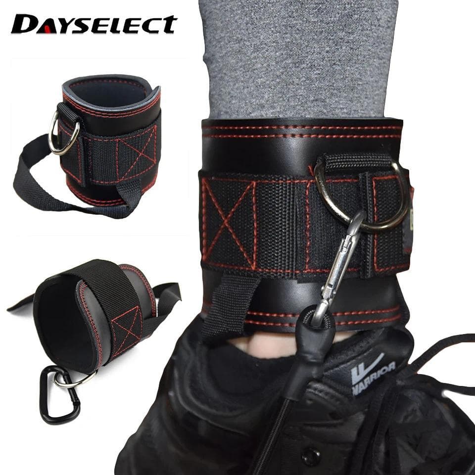 DAYSELECT 1 Peça Esportes Tornozelo Fivela Fitness Treinamento De Força Cinta Pressão Couro Guarda