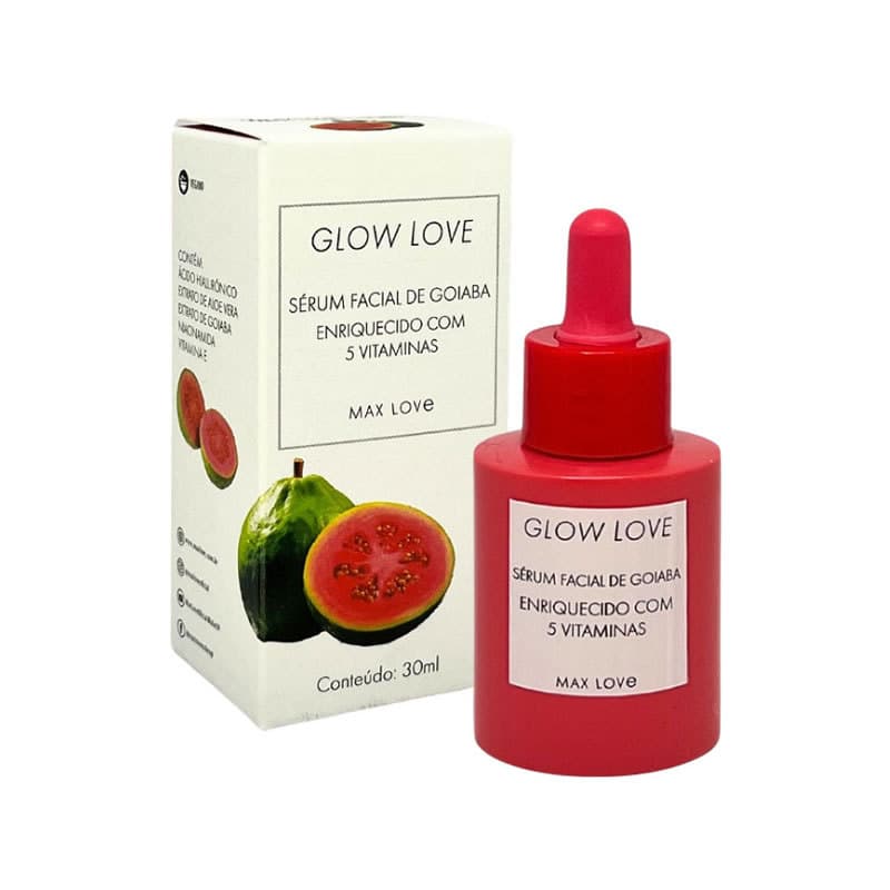 Sérum Facial de Goiaba Glow Love Max Love - Unidade