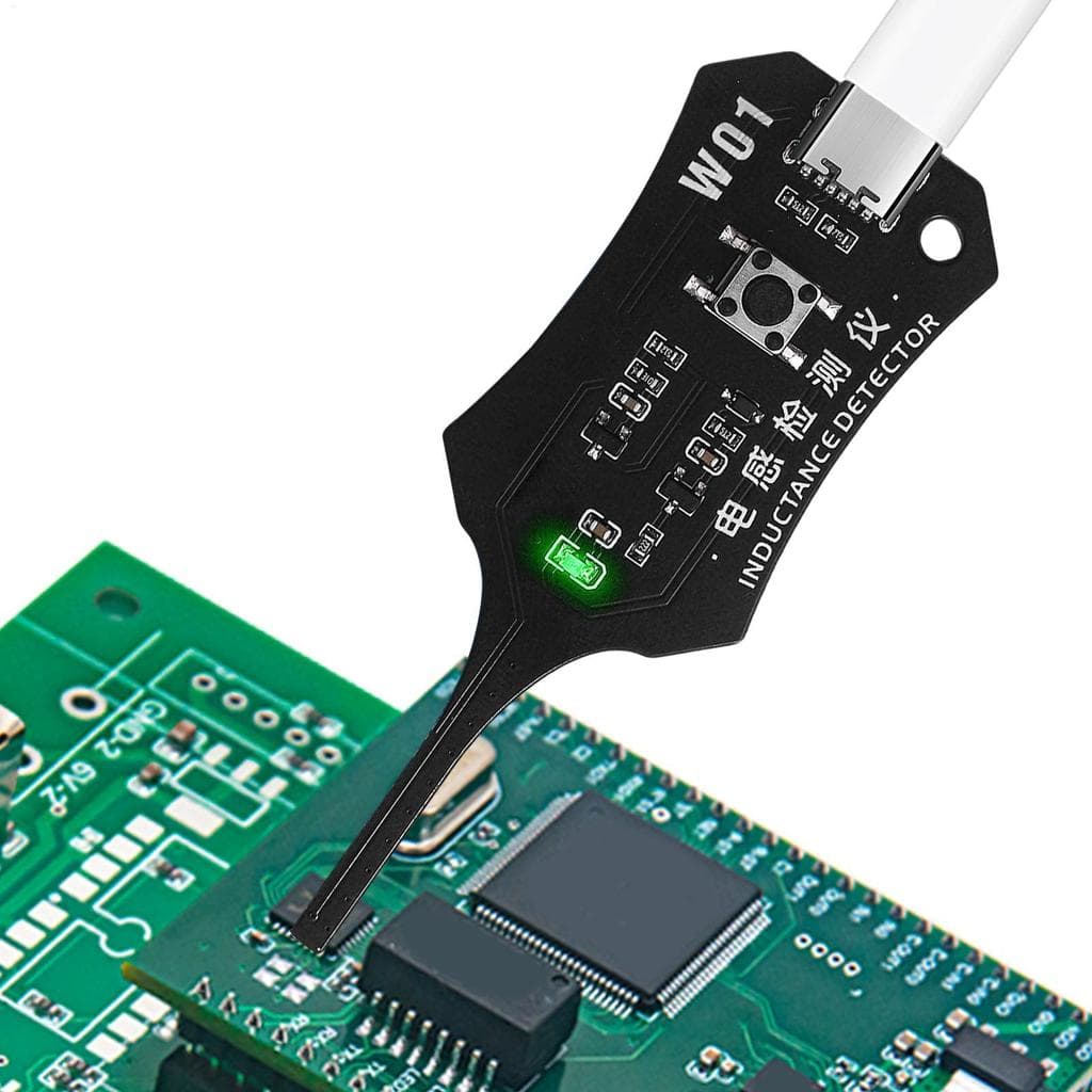 Placa De Circuito Eletrônico Testador Indutor Detector Ferramenta Dispositivo Diagnóstico Para Teste Componentes Indução