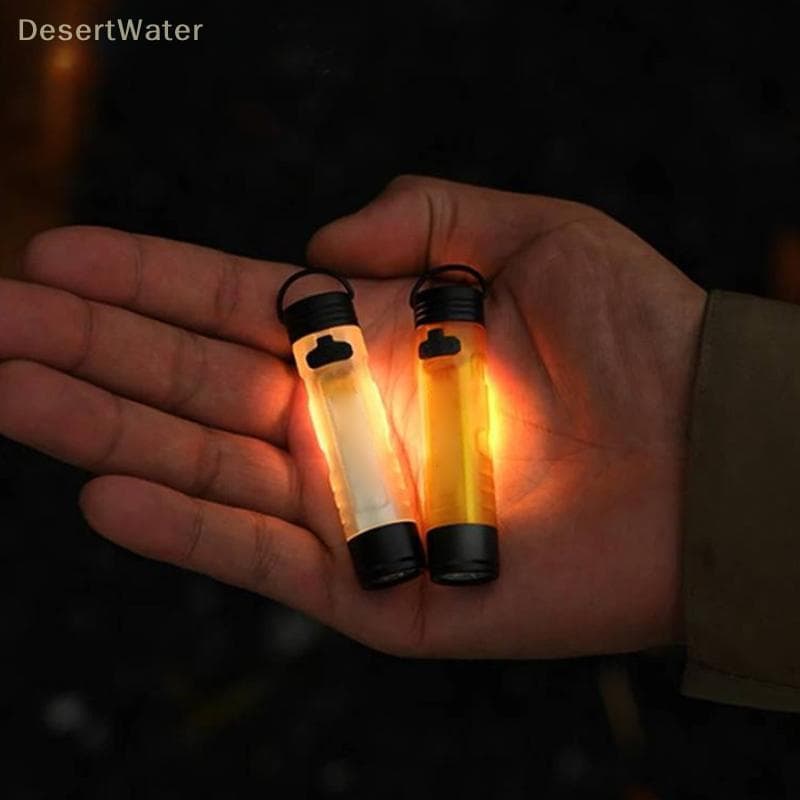 < DesertW > Lanternas De Luz Com Clipe De Chapéu Para Esportes Noturnos Ao Ar Livre , Lâmpada De Tampas De Poeta De Libe