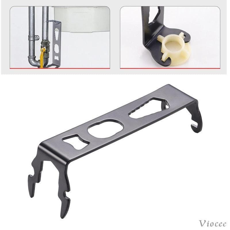 [Viocee] Chave de Pia Compacta, Chave de Torneira Compacta, Material em Aço Carbono, Ferramenta Multiuso para Encanament