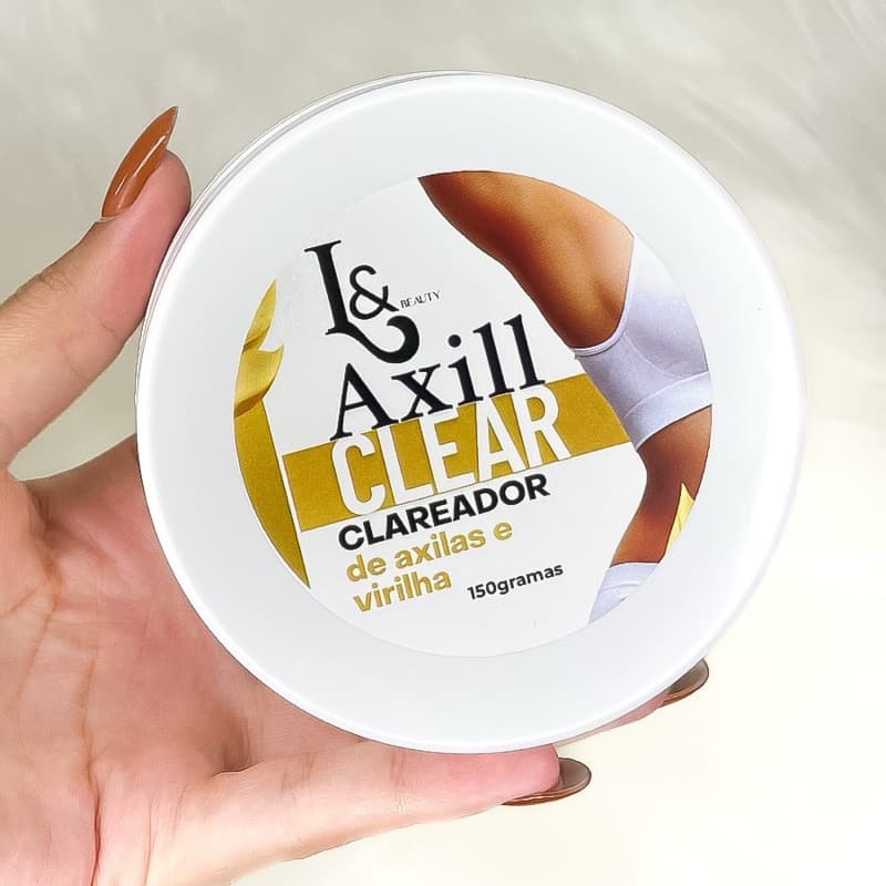 Creme Clareador De Manchas Axila Virilha L&Beauty Dolomita Rosa Mosqueta 150g