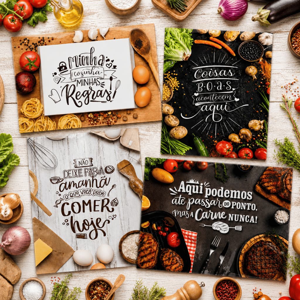 Tábua De Vidro Temperado Carnes Legumes Queijos Resistente Higiênica 30 X 20 Cm