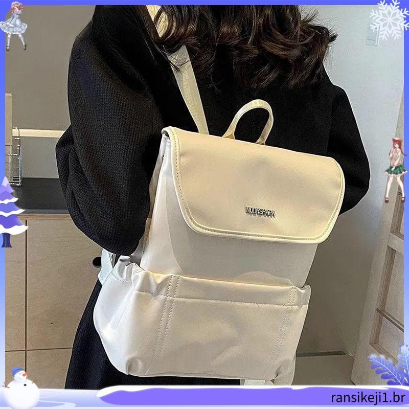 3852 pessoas coleção Mikina saco de grande capacidade novo estilo All-Match mochila feminina portátil estudante saco de