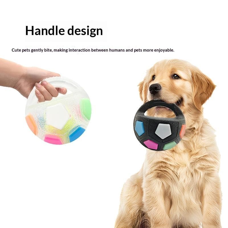 Cão soando brinquedo lidar com soando brinquedo de futebol Pet consumo de energia auto-feliz alívio do tédio jogar brinq
