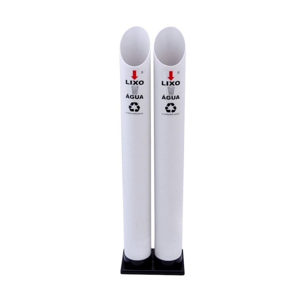 Lixo Para Copos Descartáveis Coletor Dispensador Duplo Água 180ml 200ml