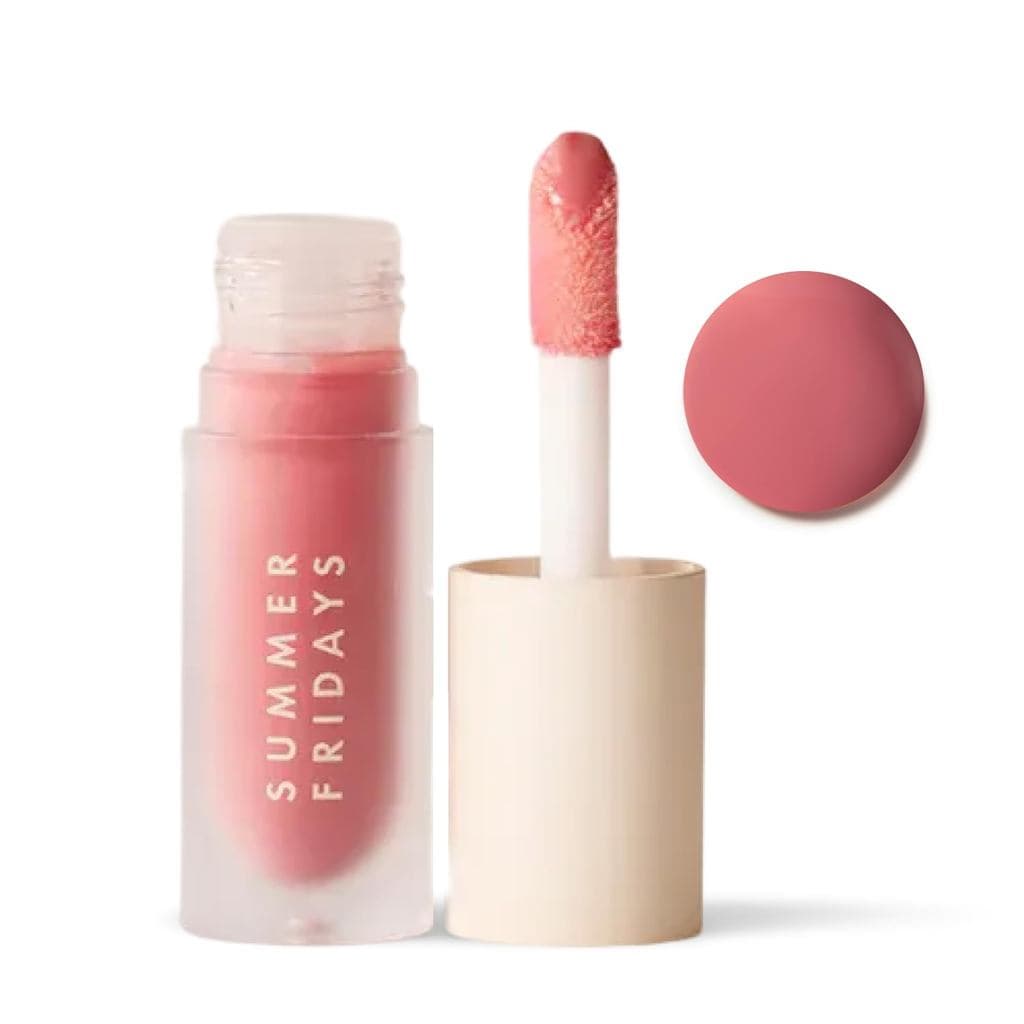 Summer Fridays Dream Lip Oil - Óleo labial hidratante e transparente com alto brilho e efeito de hidratação profunda - F
