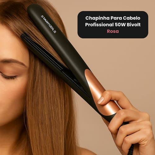 Chapinha Alisadora Cabelo Profissional 50w Bivolt Tecnologia Avancada Sortida