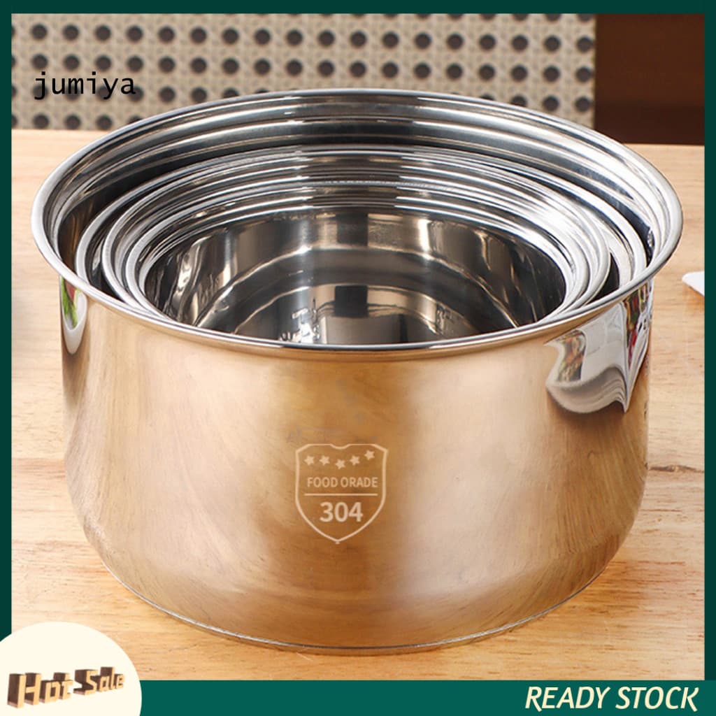 Stainless Steel Pot Dishwasher Safe Rice Cooker Lid Replacement – Capacity Multi-function Liner for Steaming Stewing S