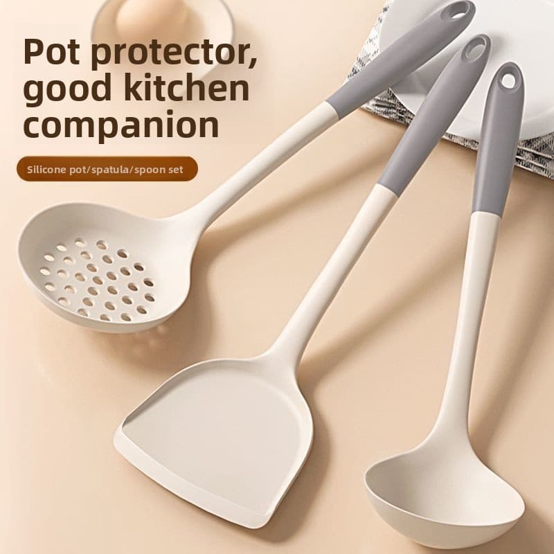 Espátula de silicone de qualidade alimentar Panela antiaderente Espátula especial Espátula de silicone resistente a alta