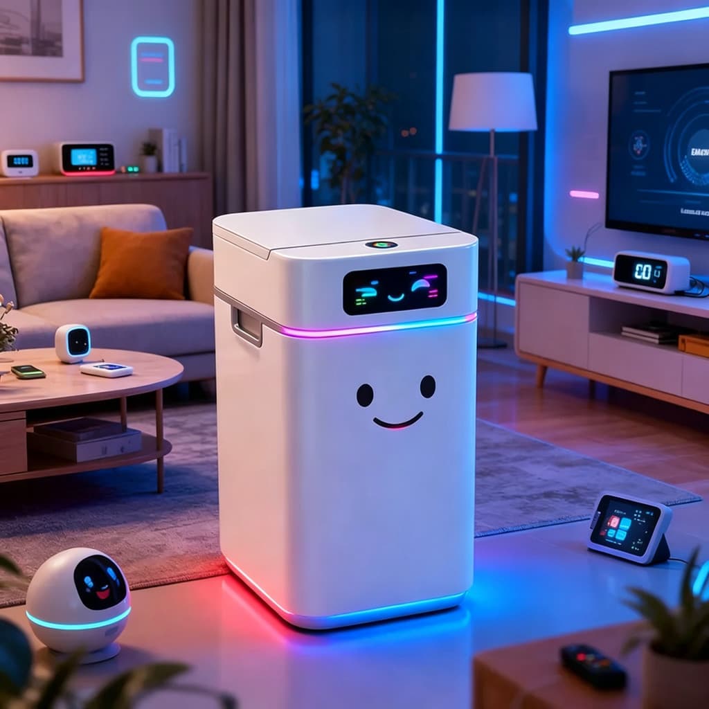 Sensor inteligente lata de lixo doméstico novo estilo lacuna com capa grande capacidade sala estar toalete dedicado