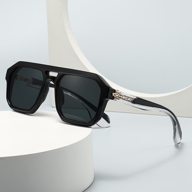 Novo estilo de óculos de sol masculino feminino óculos de sol quadrados óculos de sol femininos