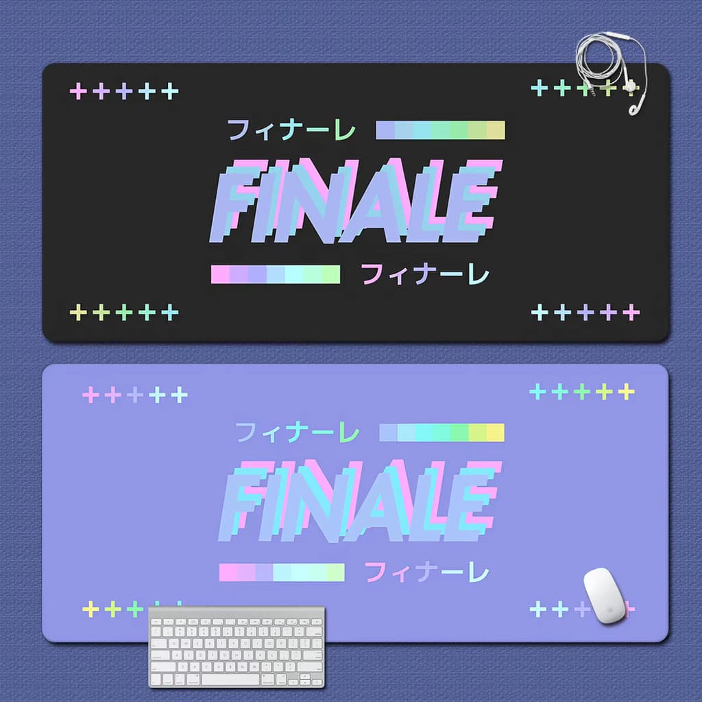 FINALE 80 * 30cm Mouse Pad Antiderrapante Grande MousePad Komputer Tapete De Mesa Longo De 3 mm