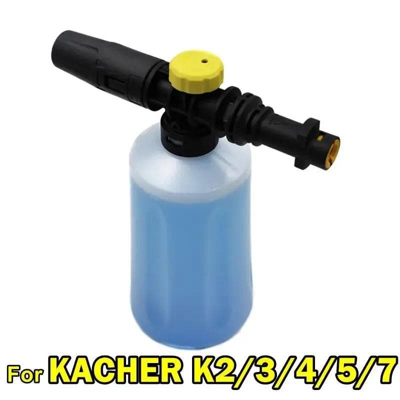Lança De Espuma De Neve 750ML Para Lavadoras De Pressão De Carro Karcher Gerador Sabão Com Bico Pulverizador Ajustável