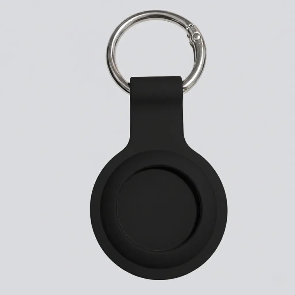 Capa Silicone Premium Para Airtag Apple Com Chaveiro