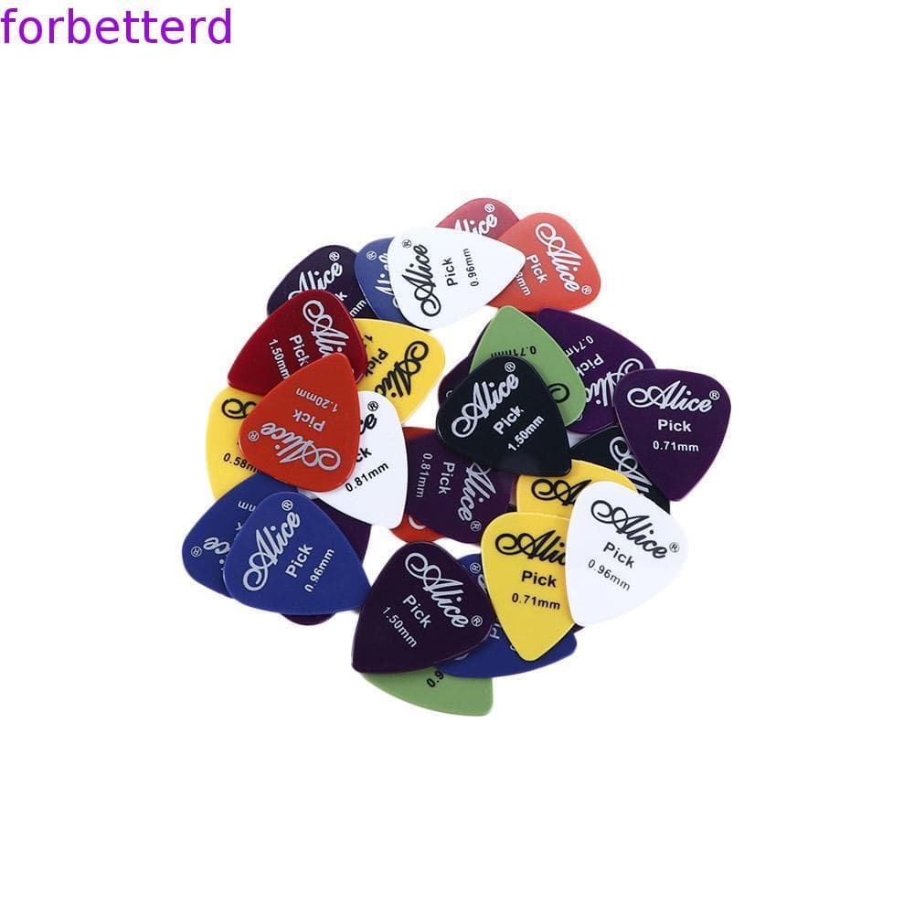 FORBETTERD Plectrum Smoothy 0.58-1.5 mm Baixo 1 Caixa ABS Acessórios Para Guitarra