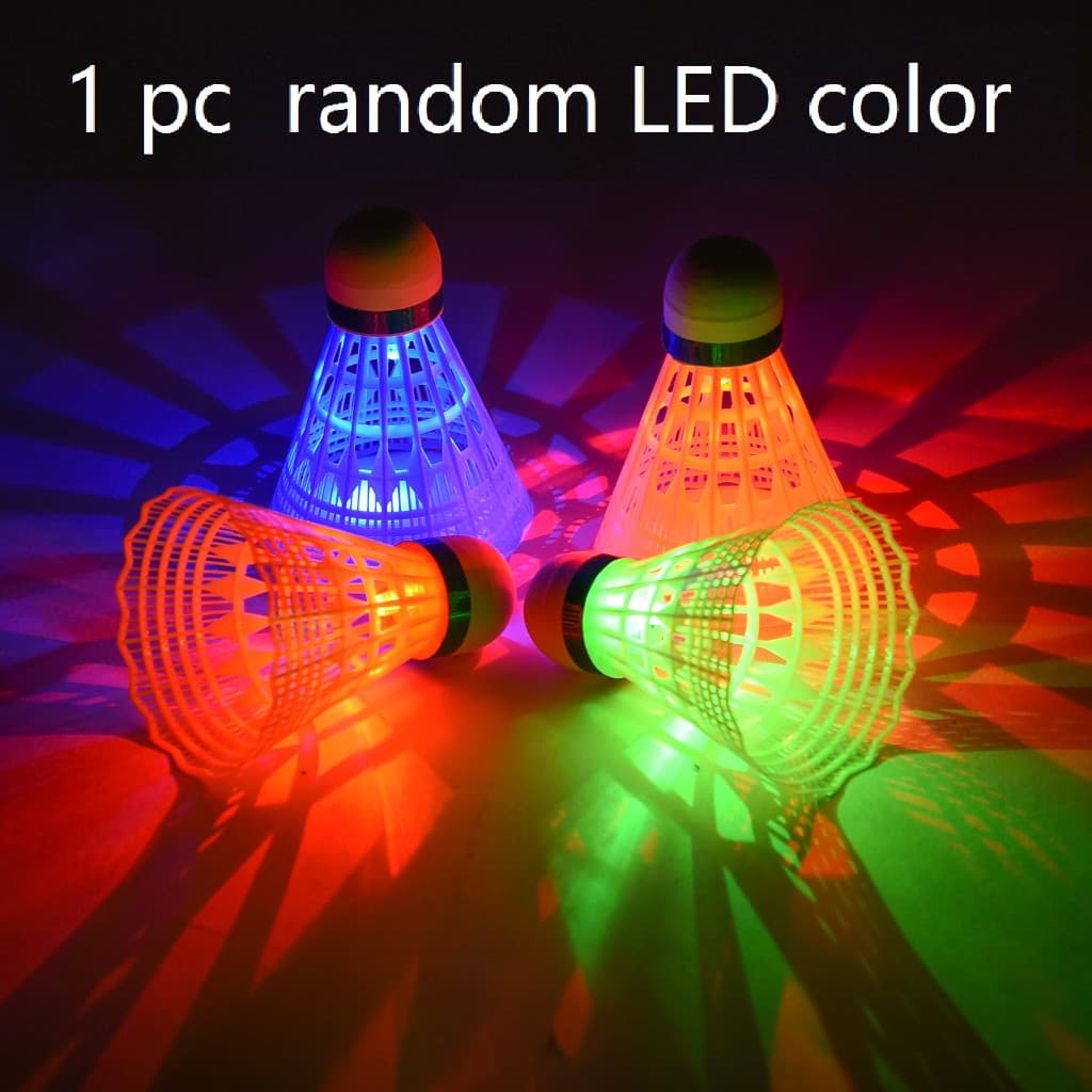 Peteca De Badminton Brincadeira Noturna LED