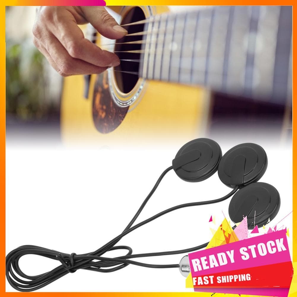 Gfgfgfgg Captador de guitarra premium transdutor conveniente e seguro bandolim ukulele para violino acústico