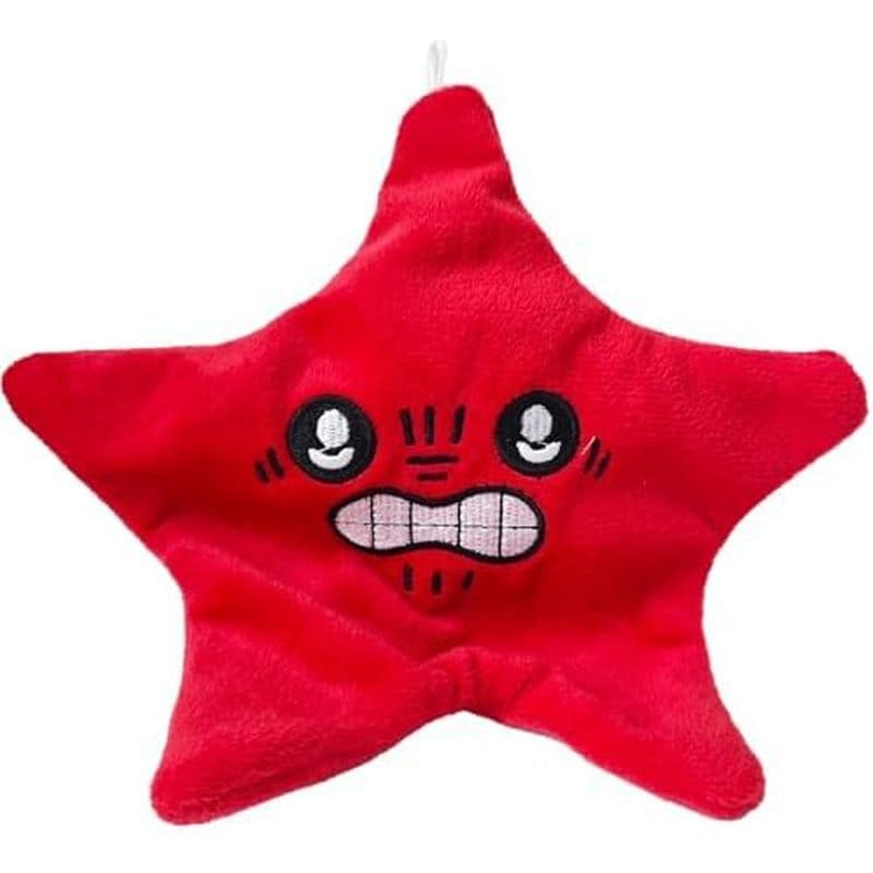 Grumpy Estrela Do Mar Pingente De Pelúcia Chutando Boneca Engraçado Mochila Charme Bonito Chaveiro Ornamento Para Adoles