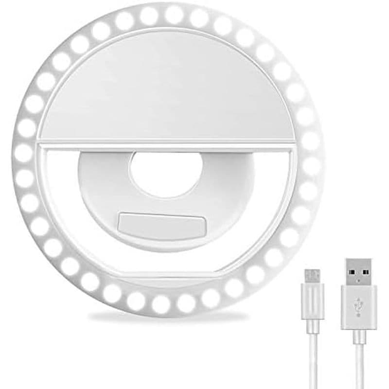 Ring Light Anel De Luz Para Selfie , De Preenchimento De Portátil Recarregável XINBAOHONG Com 36 LED Fotografia De Telef