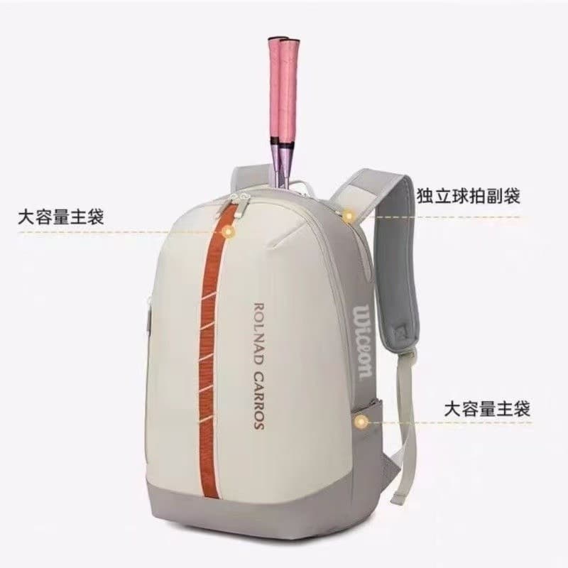 Método de saco de tênis saco de tênis edição limitada multifuncional esportes mochila tênis raquete Badminton uso duplo