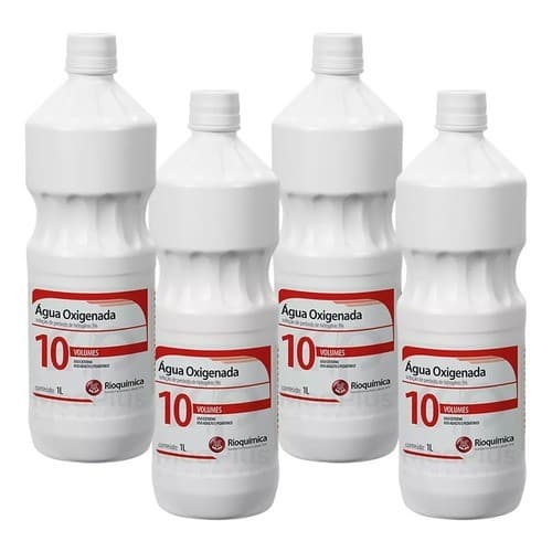Água Oxigenada 10 Volumes 4 Litros