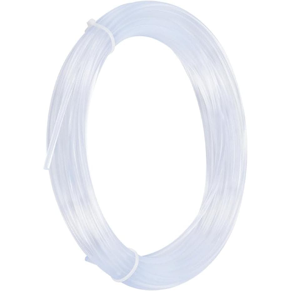 BENECREAT Rolo de Barbatana Plástica de 10,9 Jardas, Tiras de Corset de PP de 2mm, Barbatana Redonda Branca para Acessór