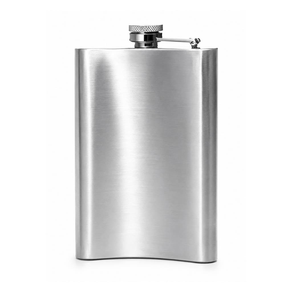 Cantil de Bolso 240ml Em Aço Inox Porta Bebidas Whisky Vodka Rum Ke Home
