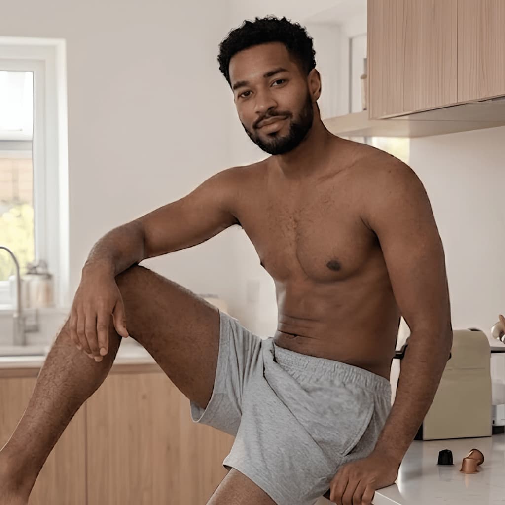 Samba Canção Confortável Cueca Short Masculina Soltinho Dormir