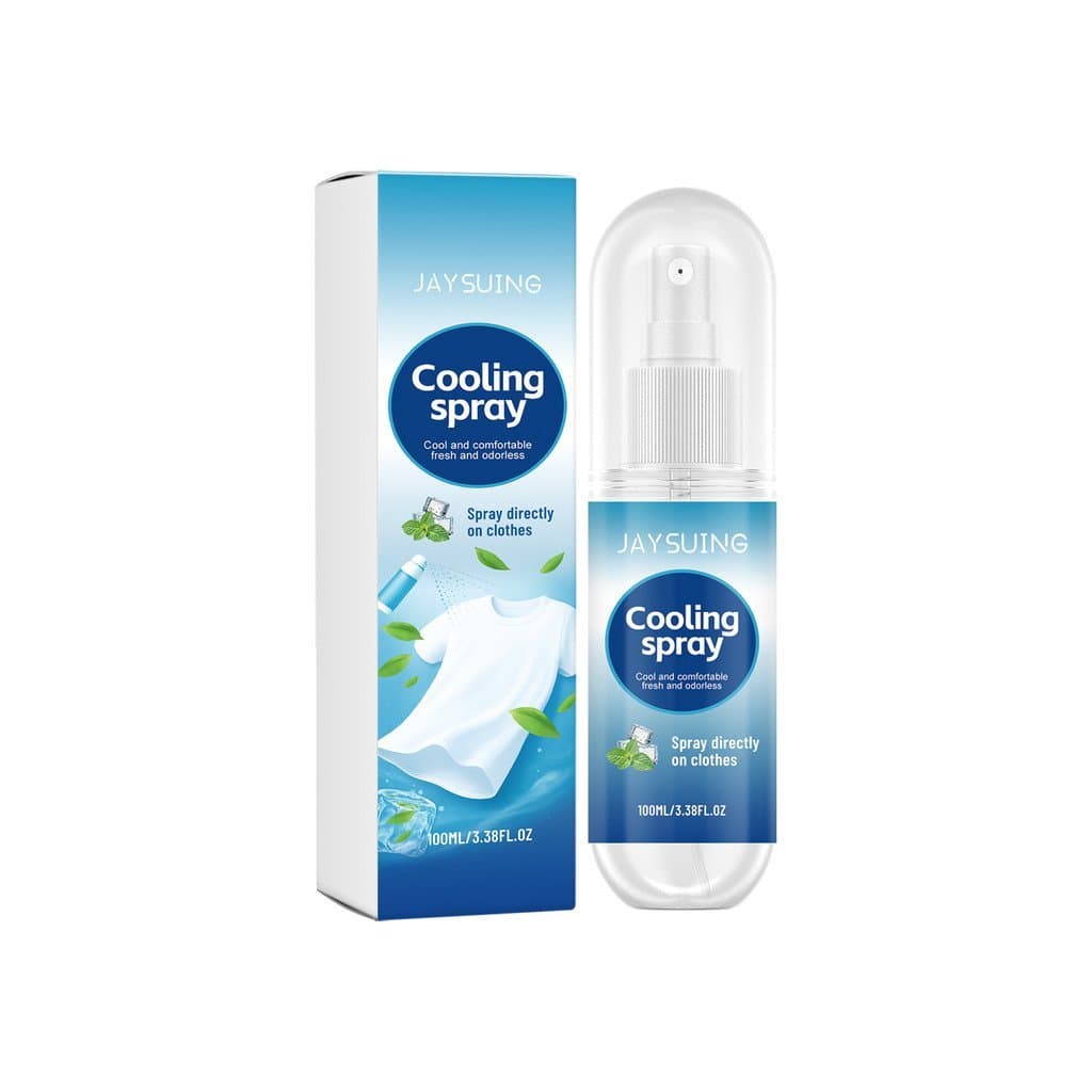 2 Peças de Spray Refrescante para Roupas Jaysuing, Spray Portátil de Névoa Instantânea Refrescante para Tecidos, Spray R