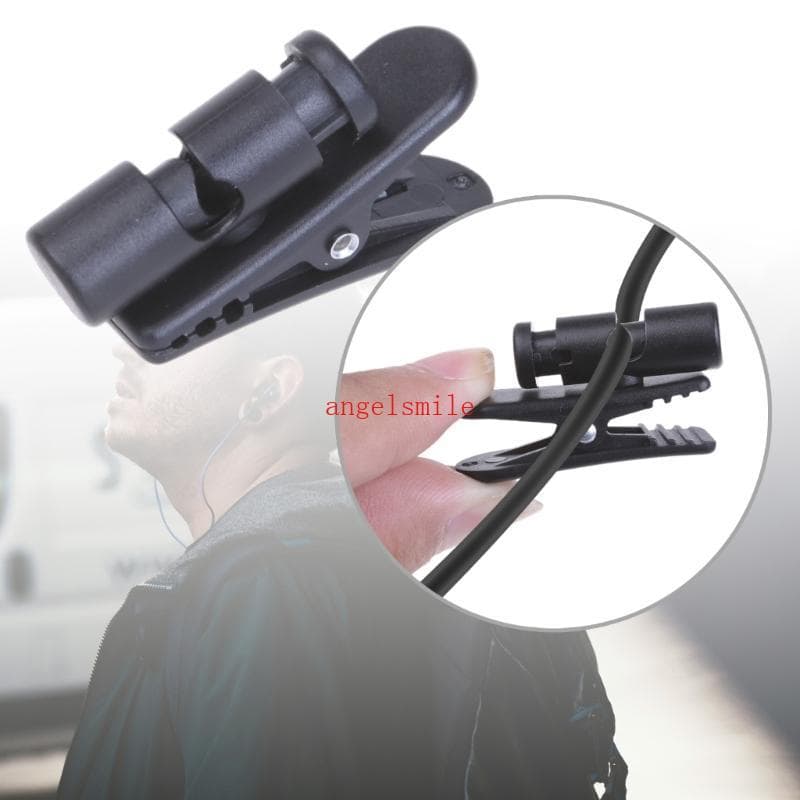 Melhor Fácil Usar Fio Clipe Grampos Montagem Lapela Anexar E Seguro Earbud Cor